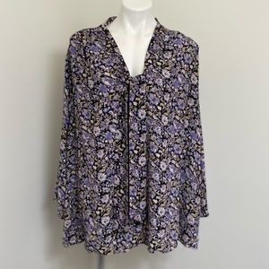 Ellos flowy dainty blouse size 2X